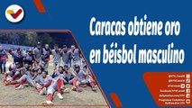 Deportes VTV | Distrito Capital se alzó con la medalla de oro en béisbol en los Juegos Nacionales 2022