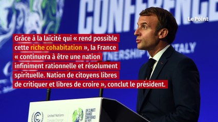 Macron : « Il peut exister des continuités entre Dieu et la science »
