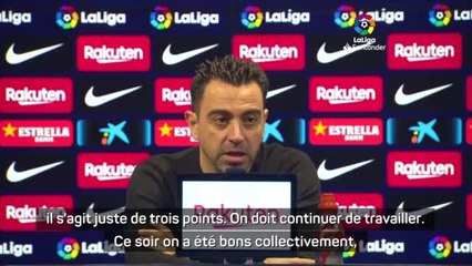 23e j. - Xavi : "Un tournant de la saison"