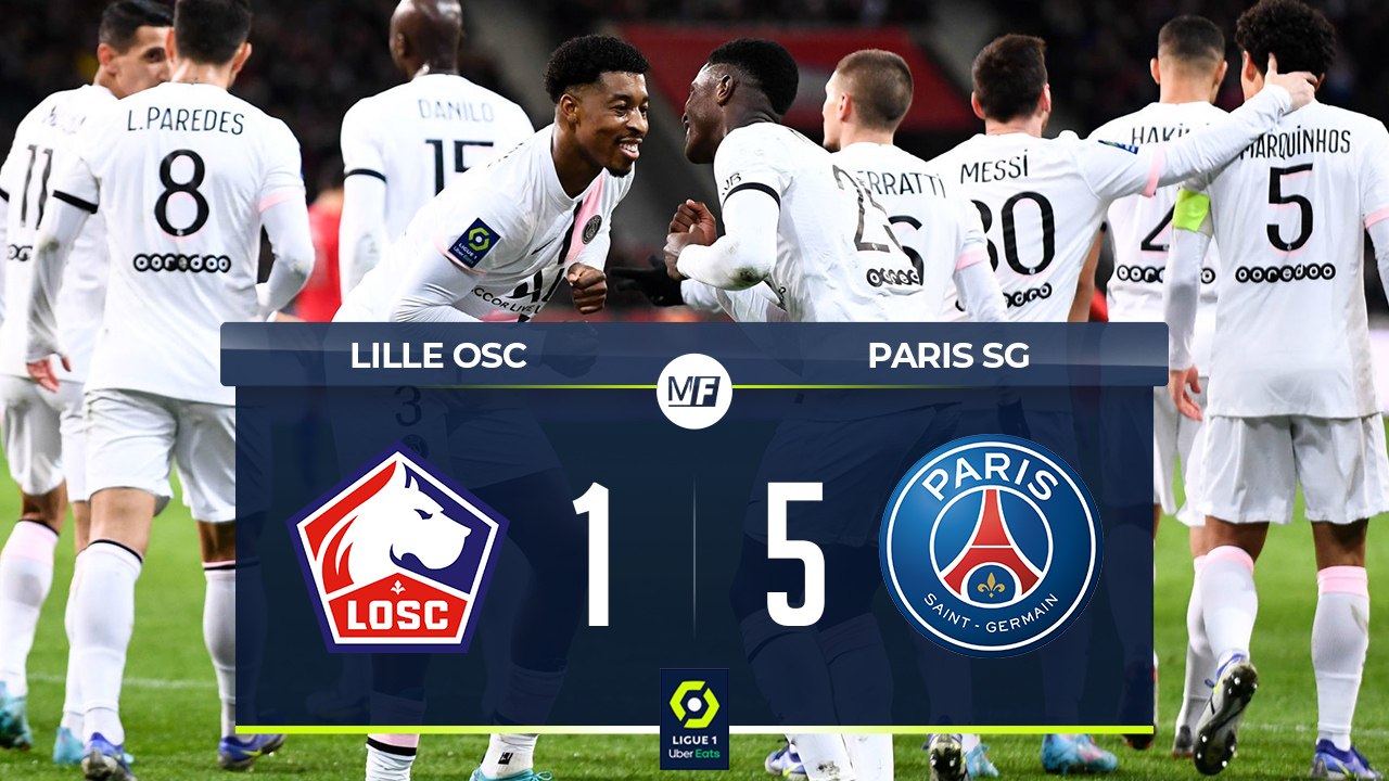 LIGUE 1 : LOSC - PSG : LE RÉSUMÉ ET LES TOPS/FLOPS I LA SPÉCIALE BEN ARFA, LE CARTON DU PSG, MESSI ENFIN DÉCISIF