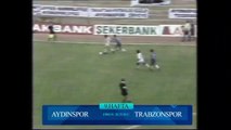 Aydınspor 2-2 Trabzonspor 27.10.1990 - 1990-1991 Turkish 1st League Matchday 9