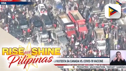 Libu-libong residente, nagprotesta sa Canada vs. COVID-19 vaccine