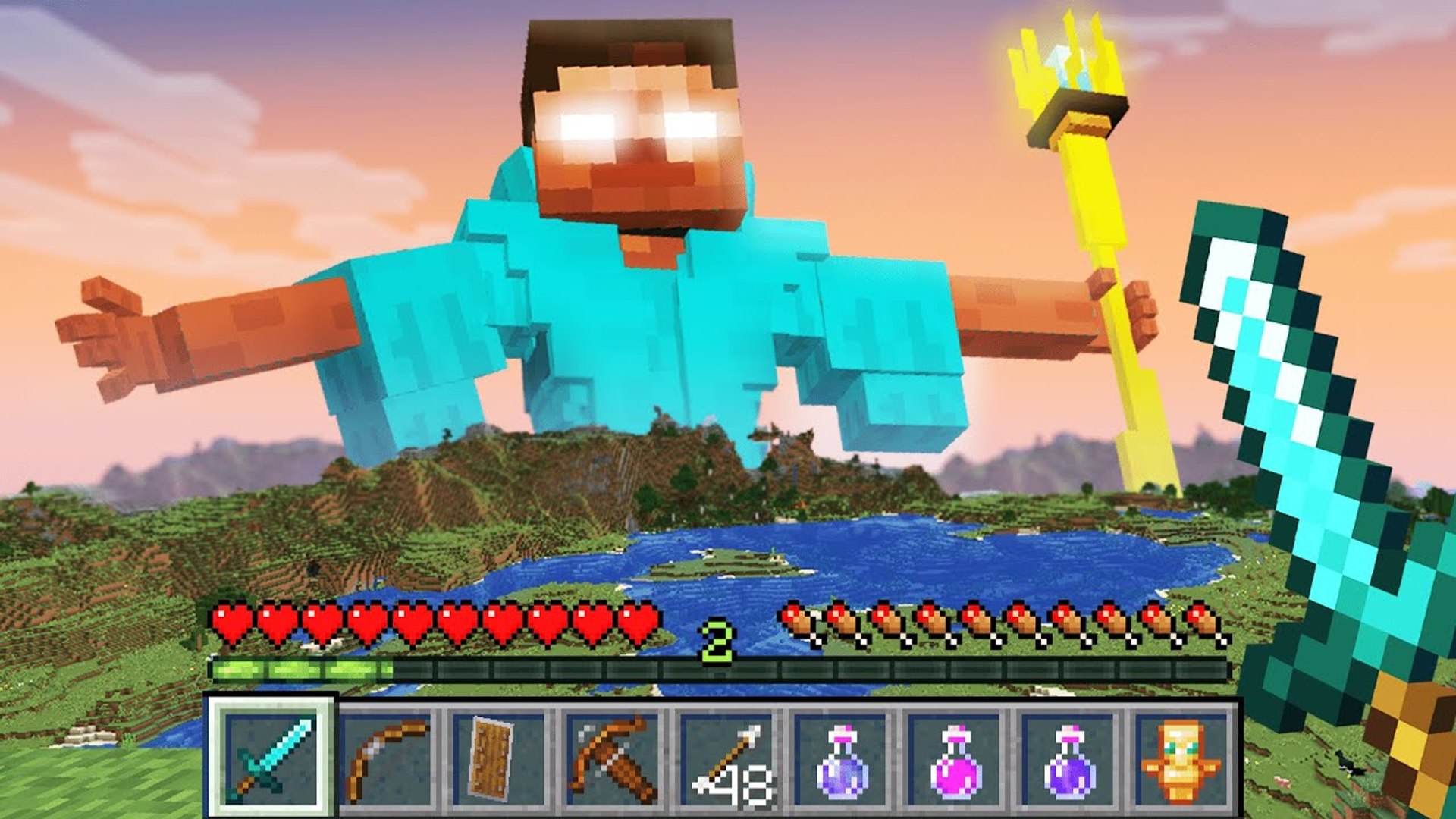 Minecraft but there are Custom Bosses - video Dailymotion