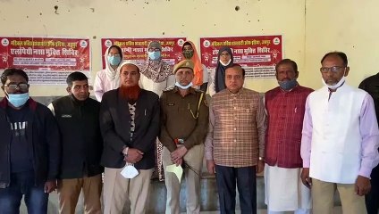 पहले पकड़े नशेड़ी अब लगाया नशा मुक्ति शिविर