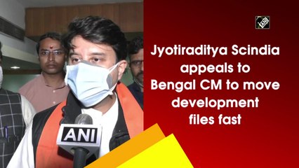 Scindia accuses Mamata govt of delaying development projects