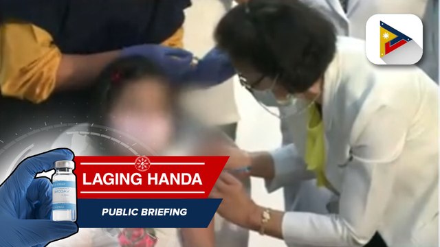 Pagbabakuna kontra COVID-19 sa mga edad 5-11, simula na ngayong araw