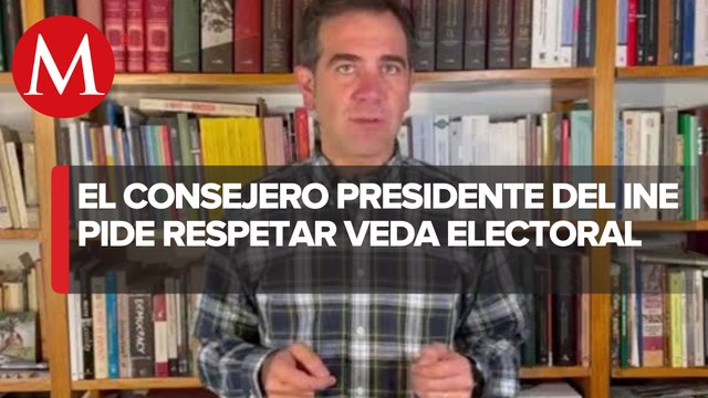 Lorenzo Córdova pide respetar veda electoral por revocación de mandato