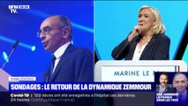 Présidentielle: Éric Zemmour et Marine Le Pen au coude-à-coude au premier tour, selon un nouveau sondage