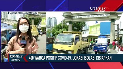Ada 400 Lebih Warga di Kelurahan Sunter Agung Terpapar Covid-19, 288 Orang Jalani Isoman