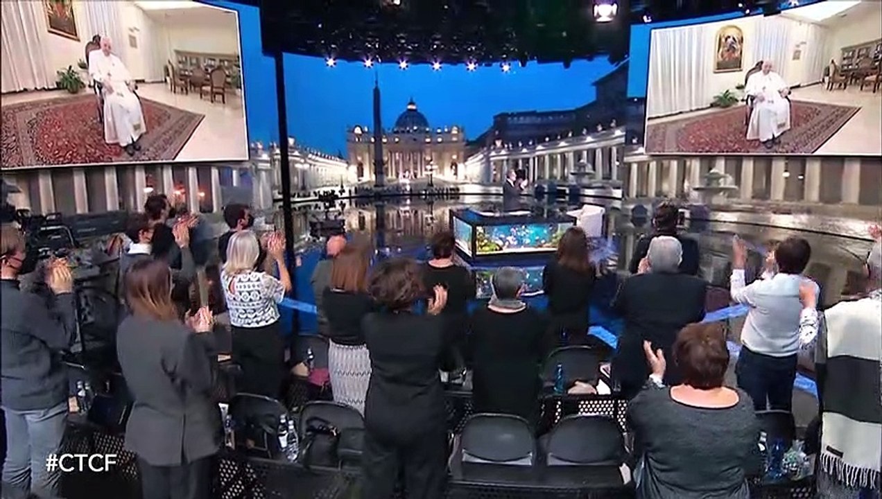 Papst in der Prime Time - Franziskus tritt in beliebter Talkshow des italienischen Fernsehens auf