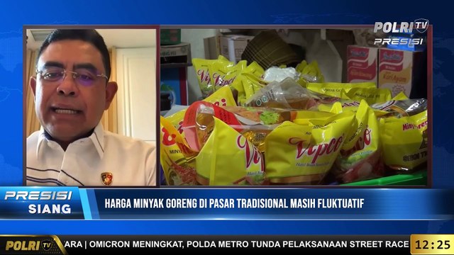 Live Dialog dengan Brigjen Pol Whisnu Hermawan - Dirtipid Eksus Bareskrim Polri. Terkait kenaikan harga minyak goreng