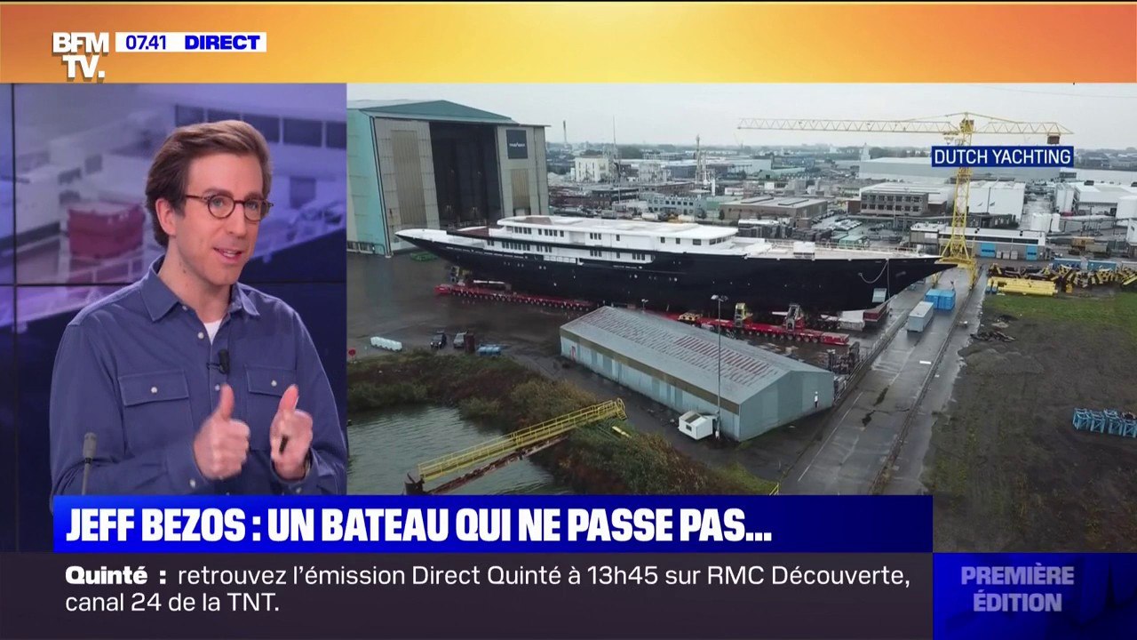 La polémique autour du luxueux navire de Jeff B...