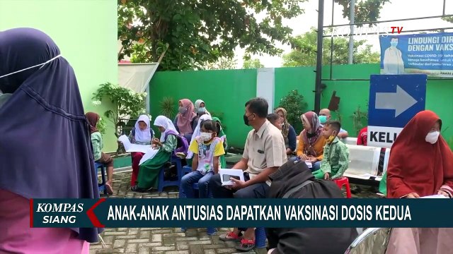 Puskesmas Rowosari Suntikan Vaksinasi pada Anak-anak Berusia 6 Sampai 11 Tahun