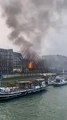 Hotel em Paris classificado como monumento histórico engolido pelas chamas