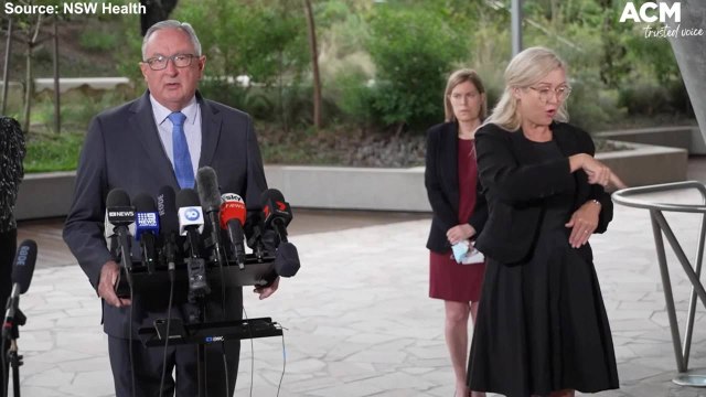 Hazzard says he's the victim of fraudulent RAT tests - Brad Hazzard COVID-19 Press Conference | January 18, 2022 | ACM