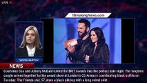Courteney Cox and Boyfriend Johnny McDaid Make Rare Red Carpet Appearance at BRIT Awards in Lo - 1br
