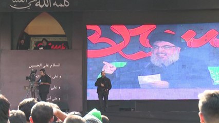 تصالح مع الكذب.. "نصر الله" يتحدى وصورة تفضح زيف ادعائه