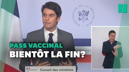 Selon Attal, la levée du pass vaccinal pourrait être envisagée pour "fin mars-début avril"