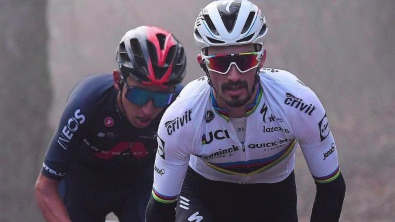 Tour de La Provence 2022 - Julian Alaphilippe : "J'ai envoyé un message à Egan Bernal et je lui souhaite de tout mon coeur rétablissement"
