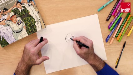 François Boucq : "Comment dessiner De Gaulle dans "Un général des généraux" ?"