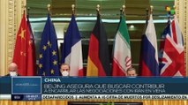 China exhorta a EE.UU. a levantar sanciones contra Irán