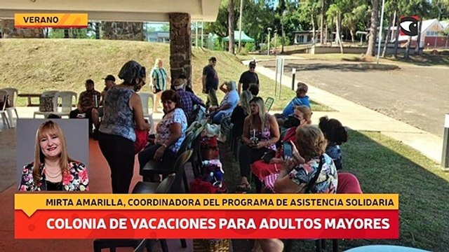 Colonia de vacaciones para adultos mayores