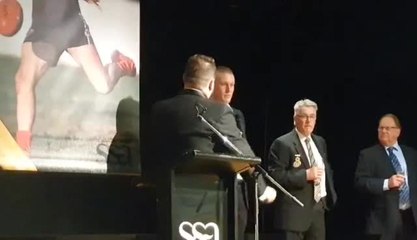 Callum Moore wins Morris Medal - The Border Mail - November 2021