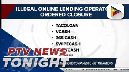 SEC orders 5 illegal online lending companies to halt operations