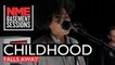 Childhood Perform 'Falls Away' - NME Basement Session