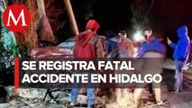 Choque de vehículos en Hidalgo deja 2 muertos y 5 lesionados