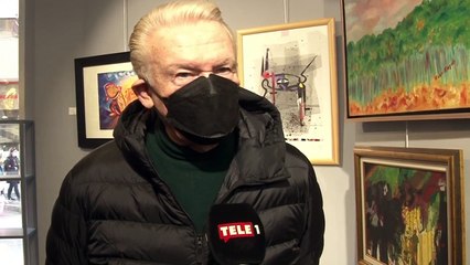 Uğur Dündar sergi, açılışını yaptı