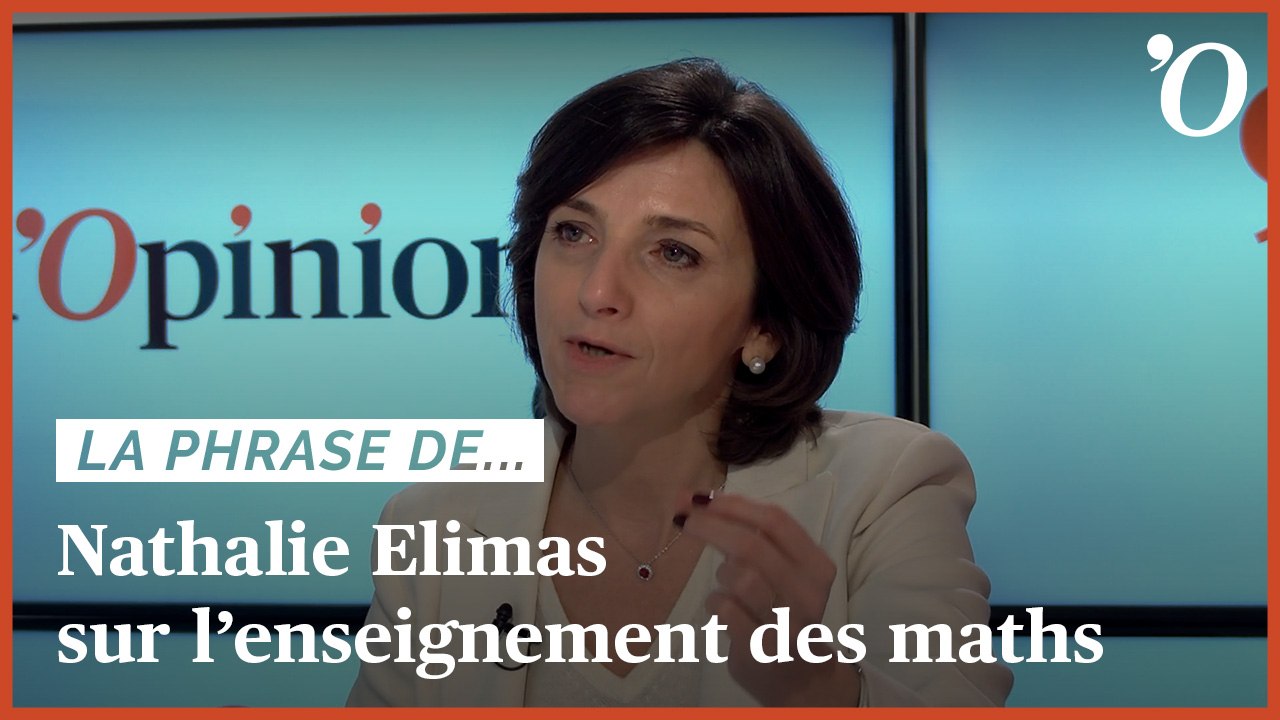 Nathalie Elimas: «Les élèves ne font pas moins...