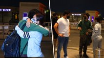 Malaika And Arbaaz Meet At Airport To Drop Their Son