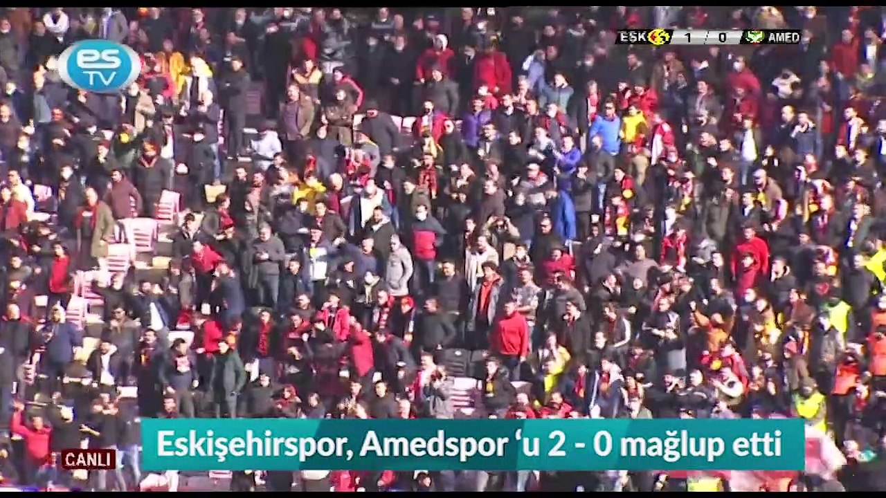 Eskişehirspor - Amedspor: 2 - 0 (Maç sonucu)