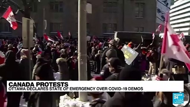 More protesters against Covid-19 measures enter Canada capital