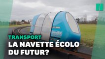 Un voyage à bord d'UrbanLoop, les capsules de transport du futur