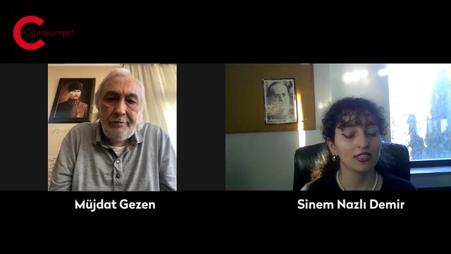 Gazetemiz yazarı, usta sanatçı Müjdat Gezen Cumhuriyet TV'ye konuştu