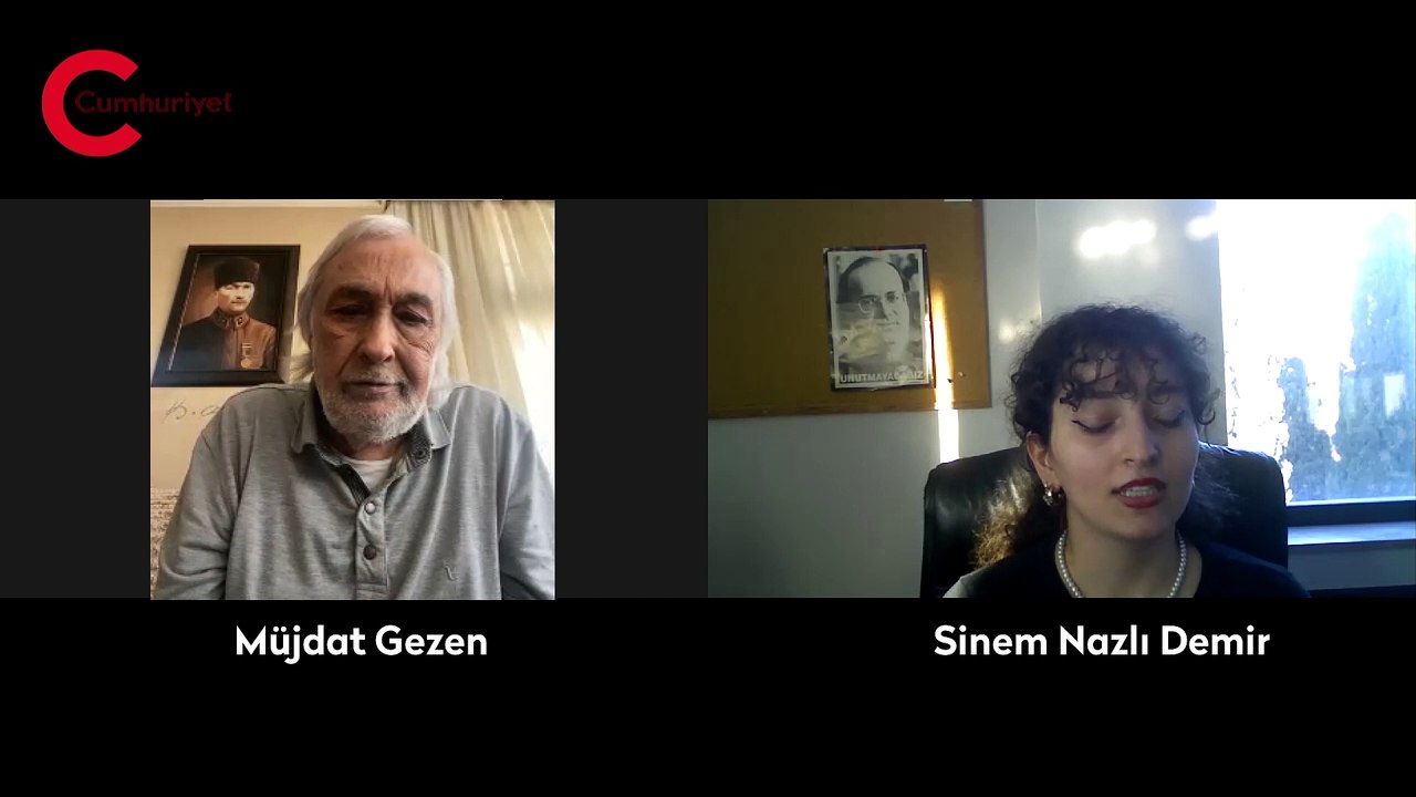 Gazetemiz yazarı, usta sanatçı Müjdat Gezen Cumhuriyet TV'ye konuştu