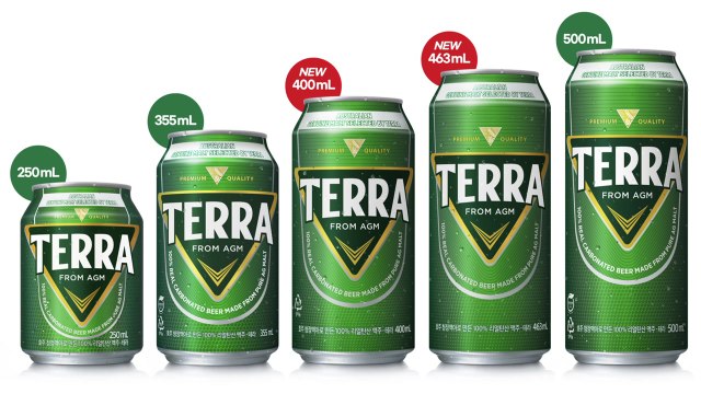 [기업] 하이트진로, 테라 캔 용량 다양화... 홈술 시장 공략 / YTN