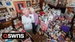 Royal fan celebrates Queen's 70 years of service in 'Jubilee room' filled with memorabilia dedicated to the Royals