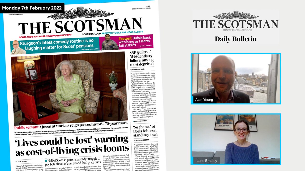 Scotsman Daily News Bulletin: Monday 7th February 2022