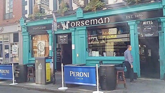 Temple Bar area of Dublin, Ireland