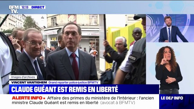 Affaire des primes du ministère de l'Intérieur: l'ancien ministre Claude Guéant est remis en liberté