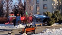 Cidade de Slovyansk ainda tem muito presente o conflito com os separatistas pró-russos