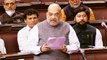 Amit Shah in RS urges Owaisi to accept Z security cover