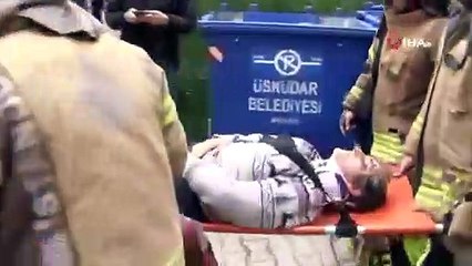 Üsküdar'da 5 katlı binada patlama