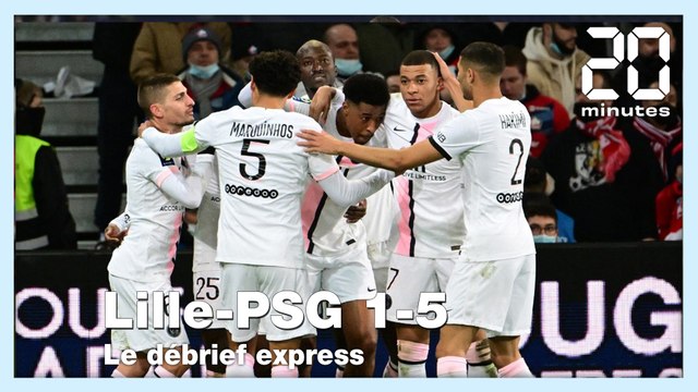 Ligue 1 : Le débrief express de Lille-PSG