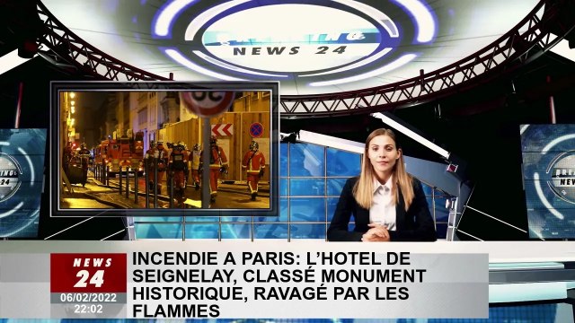 Incendie de Paris : l'hôtel de Seignelay ravagé par le feu, classé monument historique