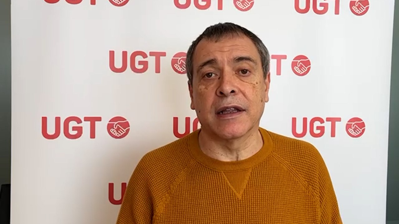 El vicesecretario General de Politica Sindical de UGT, Mariano Hoya valora la propuesta de Yolanda Díaz