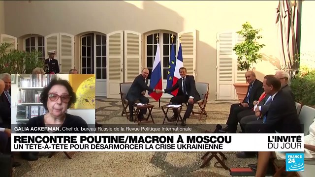 Macron à Moscou, une visite destinée à désamorcer la crise ukrainienne